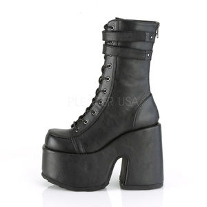 Platform Gothic Lace Up High Heel Boots